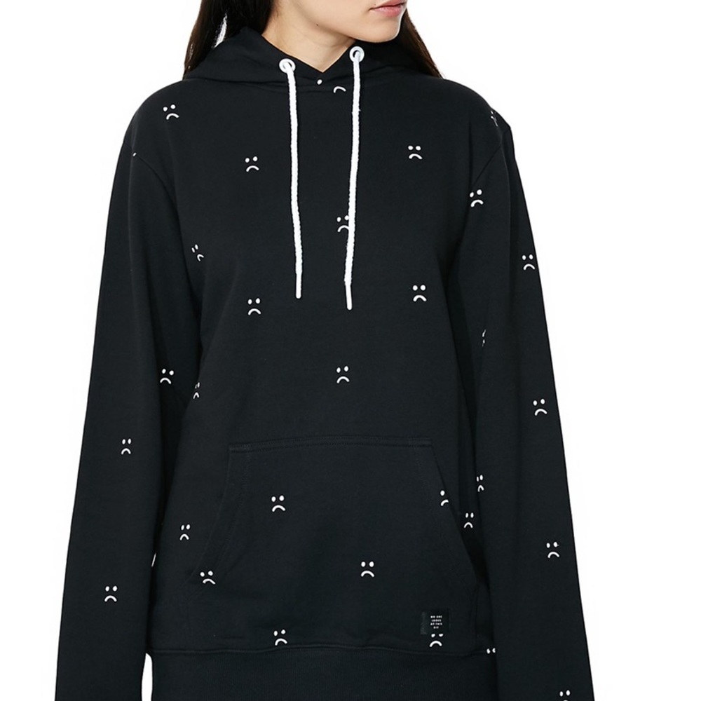 Lazy Oaf  Moody Hoodie Sweatshirt